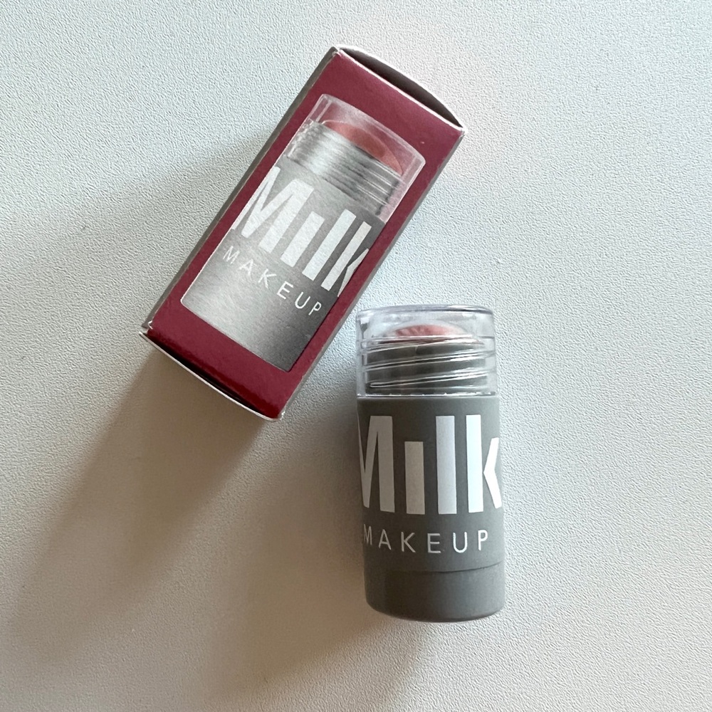 MILK MAKEUP mini lip + cheek cream blush stick in shade Werk